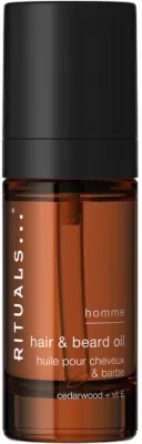 Масло для волос и бороды Rituals Homme Hair And Beard Oil, с ароматом кедрового дерева, 30 мл