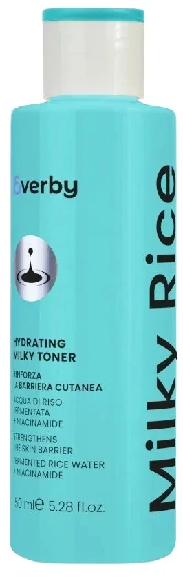 L'Erboristica Athena's Everby Milky Rice Hydrating Milky Toner увлажняющий молочный тонер для лица 150 мл с экстрактом риса