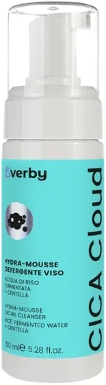 L'Erboristica Athena's Everby Cica Cloud Hydra Mousse пенка для умывания увлажняющая 150 мл, с центеллой и алоэ