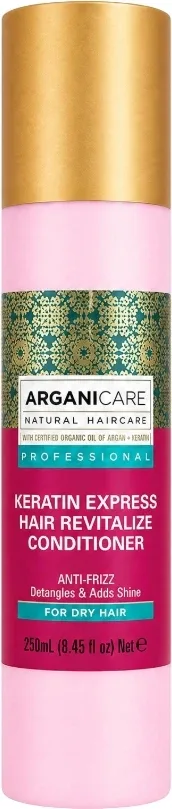 Несмываемый кондиционер для волос Arganicare Keratin Express, с кератином