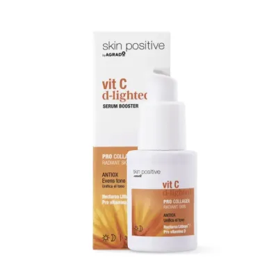 Agrado Vit C D-Lighted Facial Serum сыворотка для лица с витамином C, для сияния кожи, 30 мл