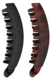 Заколки-крабы для волос Brushworks Banana Hair Clips в форме банана, 2 шт — фото 2