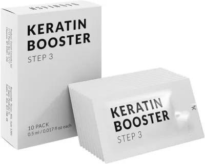 Nanolash Keratin Booster Step 3 кератиновый кондиционер для ламинирования и ботокса ресниц, финальный этап, 10 x 0.5 мл