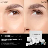 Nanolash Keratin Booster Step 3 кератиновый кондиционер для ламинирования и ботокса ресниц, финальный этап, 10 x 0.5 мл — фото 3