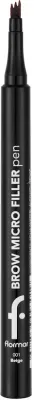 Фломастер для бровей Flormar Brow Micro Filler Pen жидкий, высокопигментированный, 1,1 мл, оттенок 01 - Beige