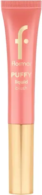 Румяна для щёк Flormar Puffy Liquid Blush жидкие, подсвечивающие, 12 мл, оттенок 01 - Pinky Glow