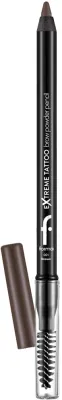 Карандаш для бровей пудровый Flormar Extreme Tattoo Brow Powder Pencil, 1,2 г, оттенок 01 - Brown