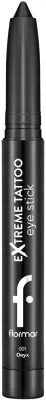Карандаш для глаз Flormar Extreme Tattoo Eye Stick гелевый, выкручивающийся, со встроенной точилкой, 1,4 г
