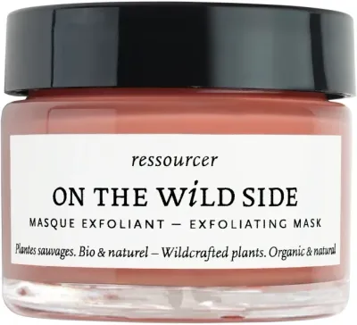 On The Wild Side Exfoliating Mask маска для лица отшелушивающая 50 мл, маска-эксфолиант с рисовой пудрой и растительными экстрактами