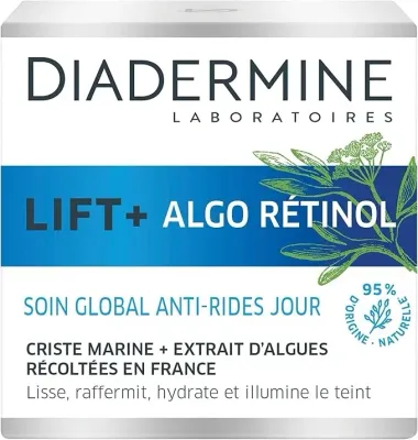 Diadermine Lift + Algo Retinol Day крем для лица дневной с ретинолом, антивозрастной уход 50 мл