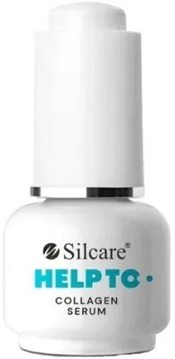 Сыворотка для ногтей и кутикулы Silcare Help To Collagen Serum коллагеновая, 15 мл