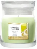 Свеча ароматическая Yankee Candle Vanilla and Lime в банке «Лайм и ваниль», 1 фитиль, 110 г — фото 1