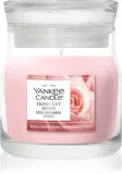 Свеча ароматическая Yankee Candle Fresh Cut Roses в банке, 1 фитиль, 110 г — фото 1