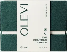 Olevi Eye Contour крем для кожи вокруг глаз антивозрастной 15 мл, уход с пептидами и оливковым компонентом