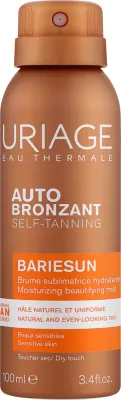 Uriage Bariesun Self-Tanning Spray спрей-автозагар для лица и тела бронзирующий 100 мл автозагар, спрей для загара без солнца