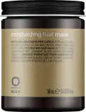 Маска для волос Oway Moisturizing Hair Mask With Zero-Mile Biodynamic Oat, Organic Olive, Upcycled Green Walnut увлажняющая, с овсом, оливой и зелёным грецким орехом, 160 мл — фото 1