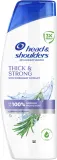 Head & Shoulders Head & Shoulders Thick & Strong Anti-Dandruff Shampoo - Шампунь против перхоти Head and Shoulders Thick and Strong Anti-Dandruff Shampoo «Густые и крепкие» с экстрактом розмарина, 400 мл — фото 1