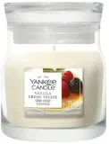 Свеча ароматическая Yankee Candle Vanilla Creme Brulee в банке, 1 фитиль, 110 г — фото 1