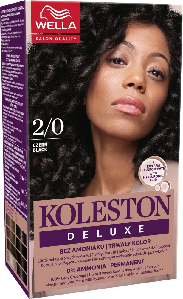 Краска для волос Wella Koleston Deluxe без аммиака, 100 мл, оттенок 3/0 - Dark Brown