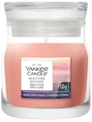 Свеча ароматическая Yankee Candle Cliffside Sunrise в банке, 1 фитиль, 110 г