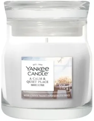 Свеча ароматическая Yankee Candle A Calm and Quiet Place, 1 фитиль, 110 г