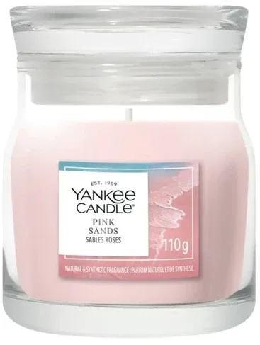 Свеча ароматическая Yankee Candle Pink Sands в банке, 1 фитиль, 110 г