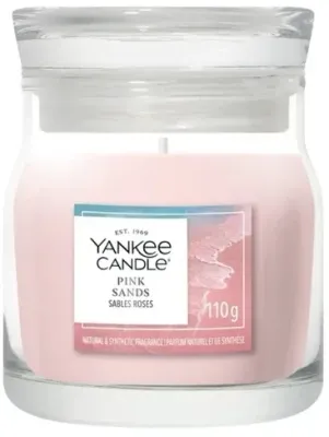 Свеча ароматическая Yankee Candle Pink Sands в банке, 1 фитиль, 110 г