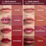 Помада для губ жидкая IsaDora The True Impact Vinyl Liquid Lipstick, 4,8 мл, оттенок 12 - Sincere — фото 7