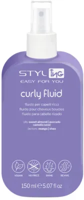 Несмываемый кондиционер ING Professional Styling Curly Fluid для кудрявых и волнистых волос, 150 мл