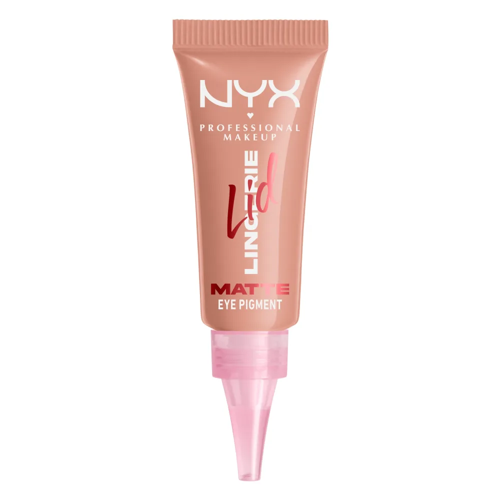 Кремовые тени для век NYX Professional Makeup Lid Lingerie Eye Pigment, стойкие до 24 часов, 6 мл, оттенок 09 - Cheeky Coral