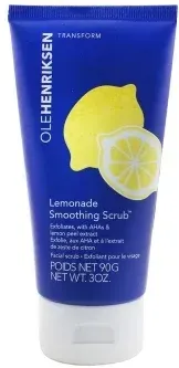Olehenriksen Transform Lemonade Smoothing Scrub выравнивающий скраб для лица с кислотами AHA 10%, лимонный аромат 90 мл