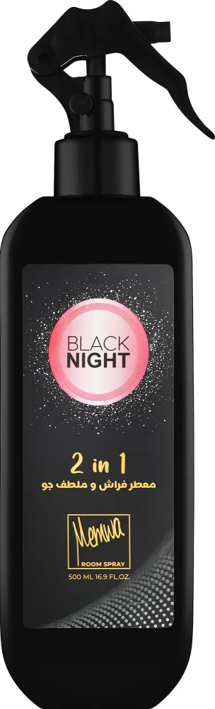 Спрей ароматический для помещений Memwa Black Night Room Spray, 500 мл