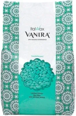 Твёрдый воск для депиляции в гранулах ItalWax Vanira Sandal с сандаловым маслом, 1000 г