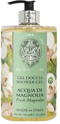 La Florentina Fresh Magnolia гель для душа 750 мл, Shower Gel, Свежая магнолия, для тела