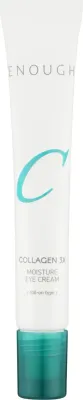 Enough Collagen 3x Moisture Eye Cream увлажняющий крем для кожи вокруг глаз с коллагеном, ретинолом и аденозином, 20 мл