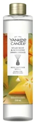 Наполнитель для ароматического диффузора Yankee Candle Signature Starfruit and Sunshine, сменный, 250 мл