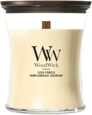 Ароматическая свеча WoodWick Hourglass Candle Lush Pomelo, 85 г