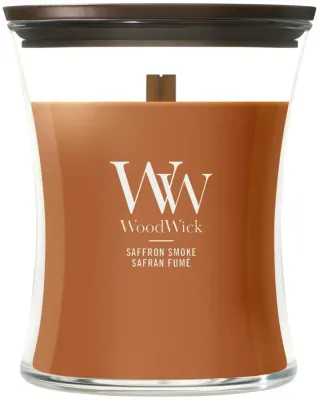 Свеча ароматическая WoodWick Hourglass Candle Saffron Smoke, 275 г и, 275 г