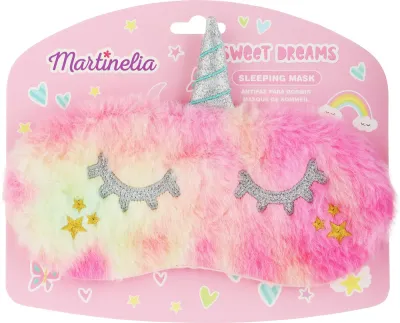 Маска для сна Martinelia Sweet Dream Sleeping Mask, розовая с жёлтым, 1 шт