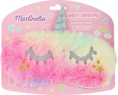 Маска для сна Martinelia Sweet Dream Sleeping Mask, розово-жёлтая, 1 шт