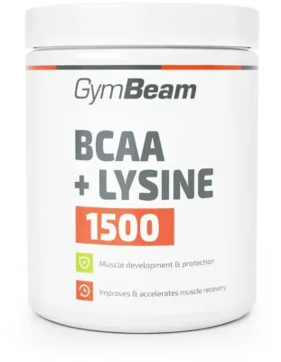 Аминокислоты BCAA GymBeam BCAA 1500 + Lysine с L-лизином, 300 шт