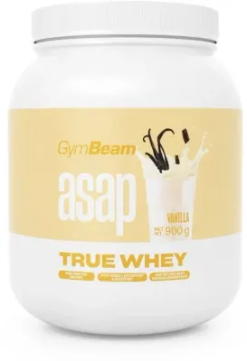 Протеин сывороточный GymBeam ASAP True Whey со вкусом ванили, 900 г