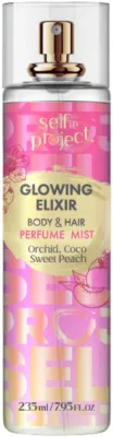 Мист для тела и волос парфюмированный Selfie Project Glowing Elixir, 235 мл