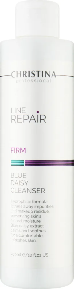Christina Line Repair Firm Blue Daisy Cleanser очищающее средство для умывания лица с экстрактом голубой маргаритки 300 мл