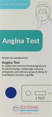 Тест на стрептококки группы A Hydrex Diagnostics Angina Test Strep A, 1 шт