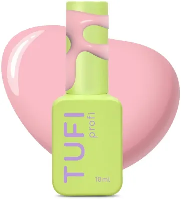 Гель-лак для ногтей Tufi Profi Nudeline Gel Polish, гибридный, 10 мл, оттенок 27 - Skin