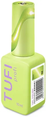 Гель-лак для ногтей Tufi Profi Neon Cat Eye Gel Polish, гибридный, 10 мл, оттенок 52 - Toxic