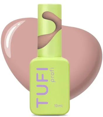 Гель-лак для ногтей Tufi Profi Coffeeline Gel Polish, гибридный, 10 мл, оттенок 41 - Praline