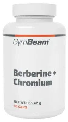БАД Берберин + хром GymBeam Berberine Chromium, 90 шт