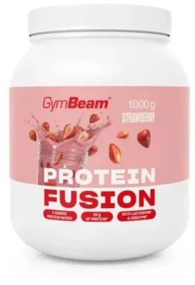 Протеин GymBeam Protein Fusion со вкусом клубники, 1000 г